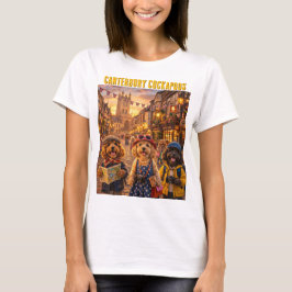 Cockapoo Canterbury Shirt Funny Dog Gift UK Tシャツ