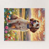 Cockapoo Dog ジグソーパズル (横)