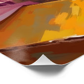 Cockapoo Dog Christmas Gift Box Surprise ポスター (コーナー)