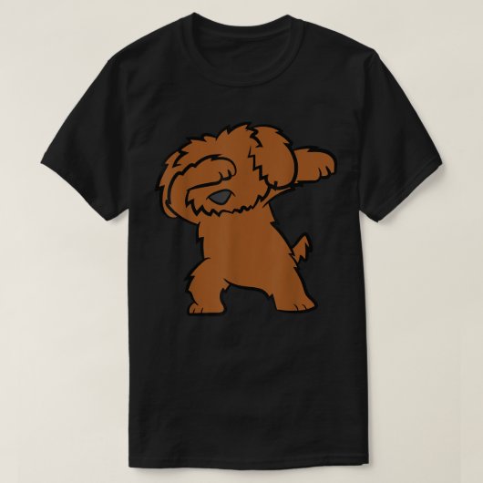 Cockapoo Dog Dabbing Cute Dabbing Cockapoo  Tシャツ (デザイン正面)