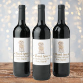 Cockapoo Dog I Does Too's Wine 結婚 Label ワインラベル