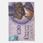 Cockapoo Dog Lover Gift キッチンタオル (縦)