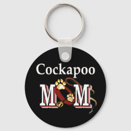 Cockapoo Dog Mom Gives キーホルダー