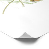 Cockapoo Dog Poster, Watercolor Wall Art ポスター (角)