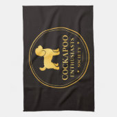 Cockapoo Enthusiast Society  キッチンタオル (縦)