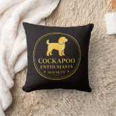 Cockapoo Enthusiast Society hoody クッション (ブランケット)