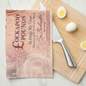 Cockapoo Funny Dog Lover Gift  キッチンタオル (四つ折り)