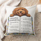 Cockapoo Grandparents Gift | Funny Dog クッション (ブランケット)
