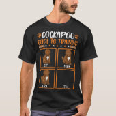 Cockapoo Guide to training Tシャツ (正面)