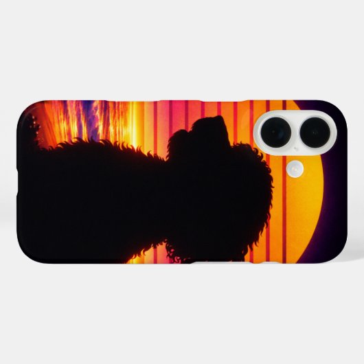 Cockapoo Iphone - Retro Cockapoo Dog Lover Gift Case-Mate iPhoneケース (裏面 (横))