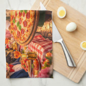 Cockapoo Italian Luxury  キッチンタオル (四つ折り)