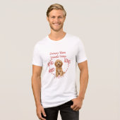 Cockapoo Kisses Valentine Wishes Dog Lover トライブレンドＴシャツ (正面全面)