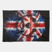 Cockapoo kitchen Union Jack British Dog towel キッチンタオル (横)