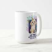 Cockapoo Last Paw-ty 2026! Happy New Year コーヒーマグカップ (正面右)