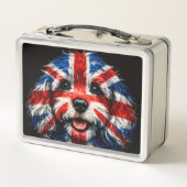 Cockapoo Lunchbox UK Dog Gift メタルランチボックス (裏面)