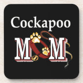 Cockapoo Mom Gives コースター (正面)