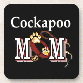 Cockapoo Mom Gives コースター