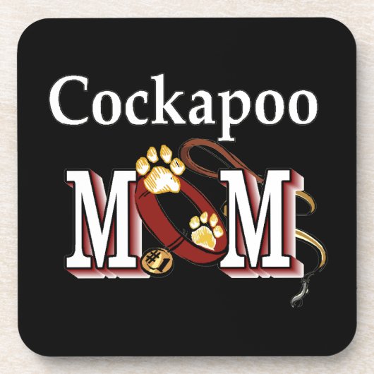 Cockapoo Mom Gives コースター (正面)