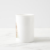 Cockapoo Mug, Dog Lover Gift, Cockapoo Art Mug ボーンチャイナマグカップ (正面)
