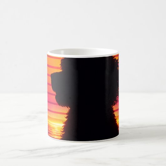 Cockapoo Mug- Retro Cockapoo Dog Lover Gift コーヒーマグカップ (中央)