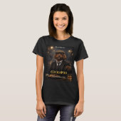 Cockapoo Peaky Style Shirt | Funny Dog Share Food  Tシャツ (正面フル)