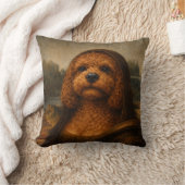 Cockapoo Pillow | Funny Dog Lover Art Cushion クッション (ブランケット)