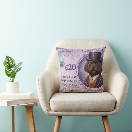 Cockapoo Pillow | Funny Dog Lover Cushion Gift クッション (椅子)