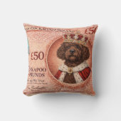 Cockapoo Pillow | Funny Dog Lover Gift Cushion クッション (正面)
