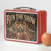 Cockapoo Run The Show Lunchbox – Funny Dog Gift メタルランチボックス (インサイチュ)