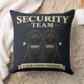 Cockapoo Security Team Gift cushion クッション (ブランケット)