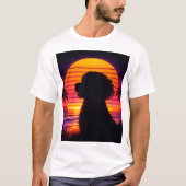 Cockapoo T Shirt - Retro Cockapoo Dog Lover Gift Tシャツ (正面)