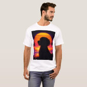 Cockapoo T Shirt - Retro Cockapoo Dog Lover Gift Tシャツ (正面フル)