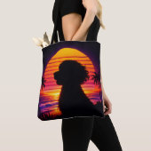 Cockapoo Tote bag - Retro Cockapoo Dog Lover Gift トートバッグ (クローズアップ)