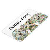 Cockapoo、Yorkshire Terrier、Maltipoo Magnet マグネット (左側)