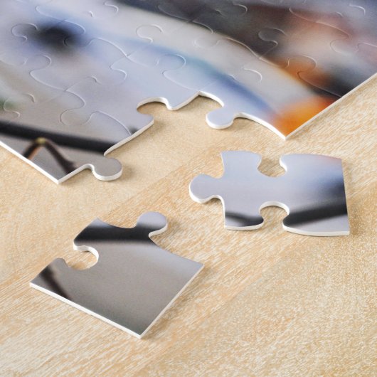 Cockatielのプロフィールの写真 ジグソーパズル (側面)