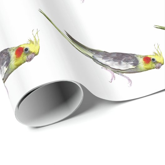 Cockatielの包装紙 ラッピングペーパー (ロールコーナー)