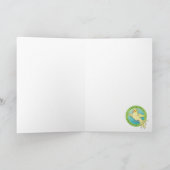 Cockatielの鳥のバースデー・カードによって愛される カード (内部)