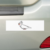 Cockatiel バンパーステッカー (車上)