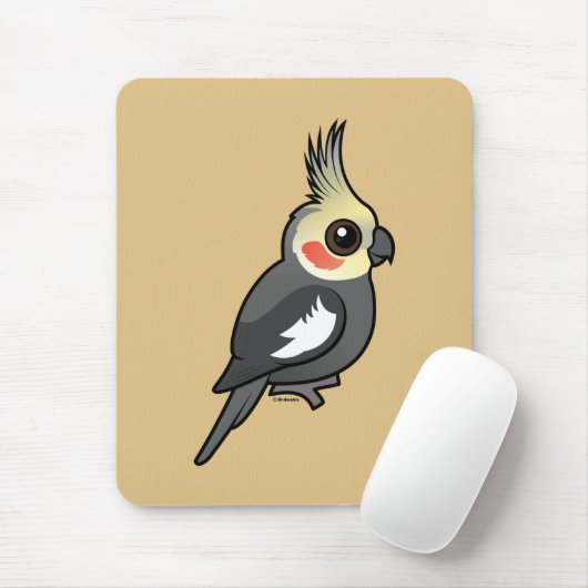 Cockatiel マウスパッド (マウス)