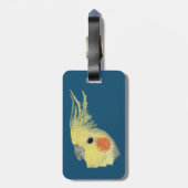 Cockatiel ラゲッジタグ (裏面縦)