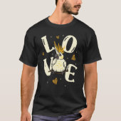 Cockatiel  Bird Parrot Bird Watching Ornithologist Tシャツ (正面)