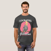 Cockatiel Grandma Bird Owner Cockatiels boy Tシャツ (正面フル)