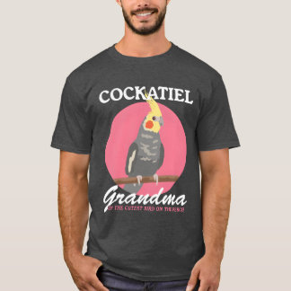 Cockatiel Grandma Bird Owner Cockatiels boy Tシャツ