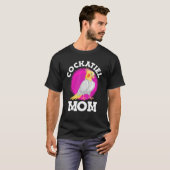 Cockatiel Mom Bird  Parakeets Mommy Bird Women Tシャツ (正面フル)
