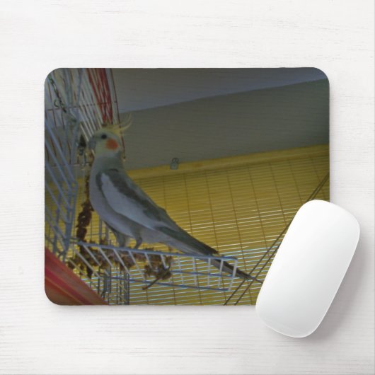 Cockatiel Mouse Pad マウスパッド (マウス)