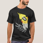 Cockatiel Parrot From Side Tシャツ (正面)
