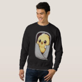 Cockatiel Pocket Quarrion Weiro Bird Parrot スウェットシャツ (正面フル)