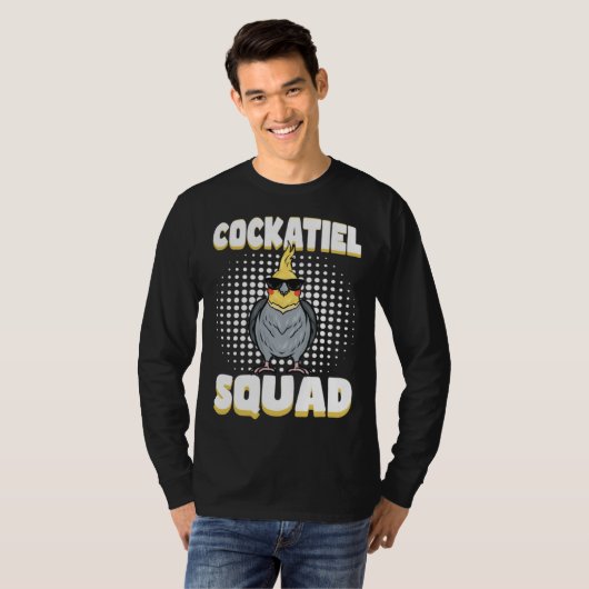 Cockatiel   tシャツ (正面フル)