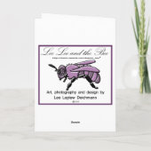 Cockatielsはゴシック、挨拶状です カード (裏面)