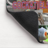 Cockatielsは特別です マウスパッド (コーナー)